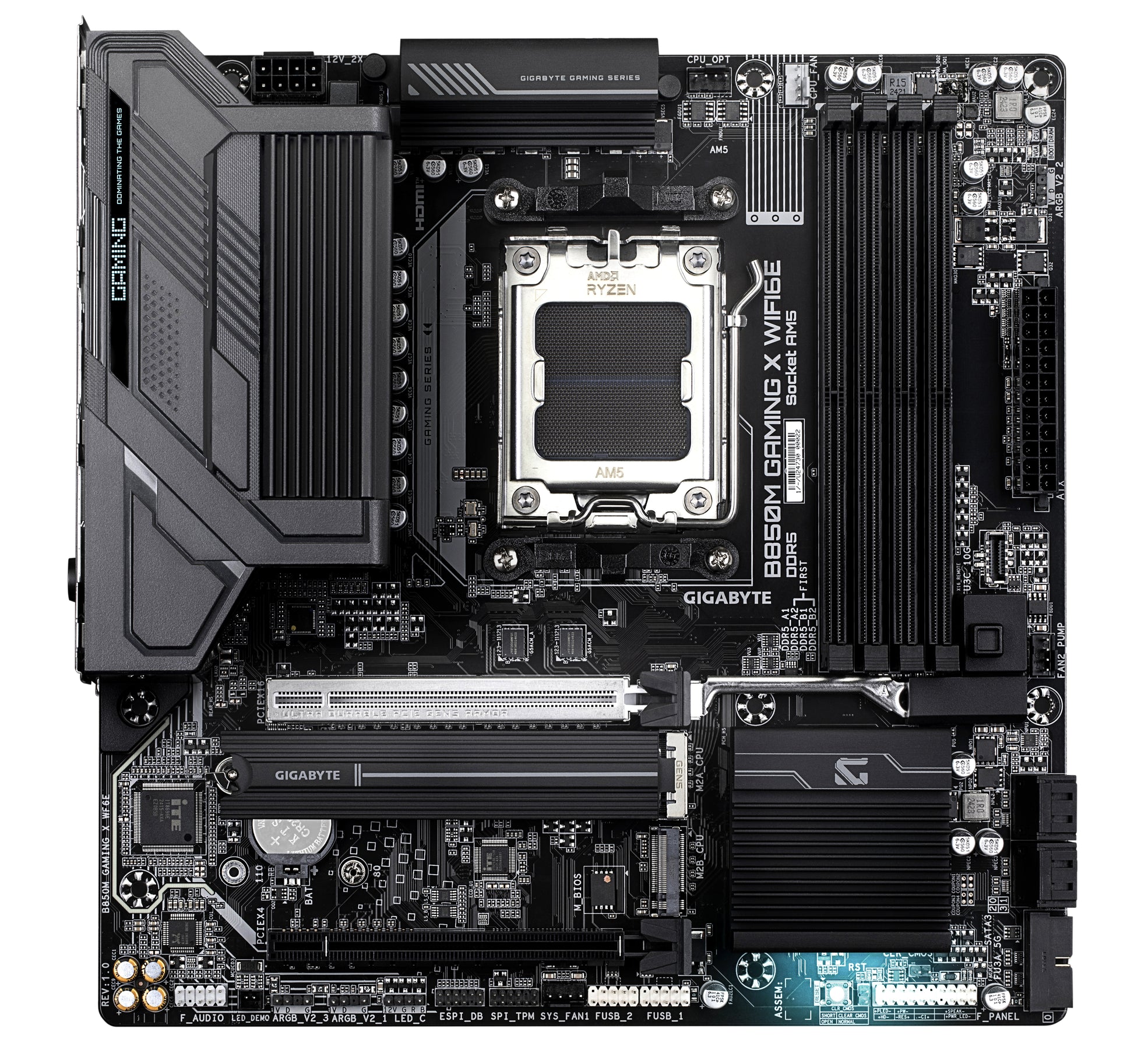GIGABYTE B850M GAMING X WIFI6E AMD B850 Socket AM5 micro ATX