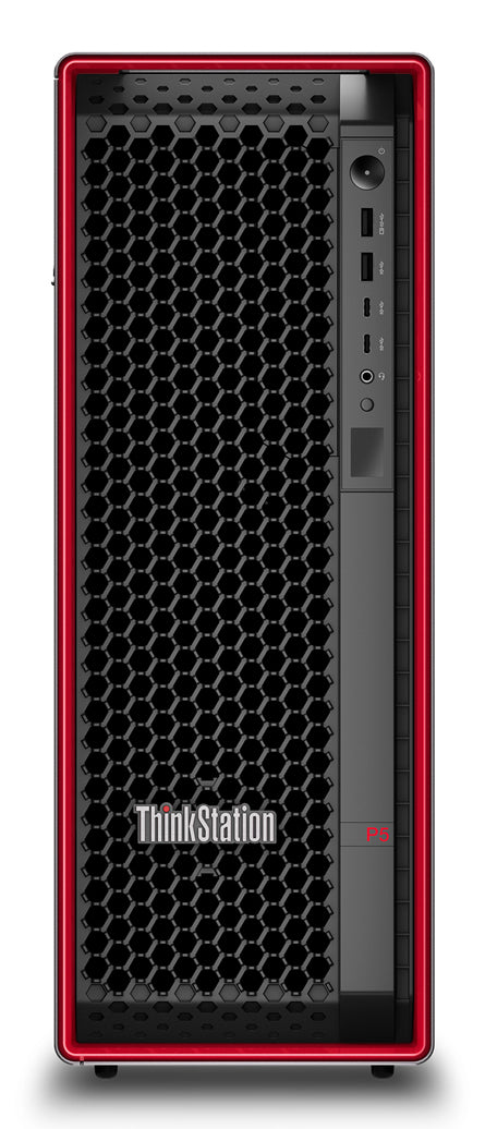 Lenovo ThinkStation P5 Intel Xeon W w5-2465X 16 GB DDR5-SDRAM 512 GB SSD Windows 11 Pro for Workstations Tower Workstation Black, Red