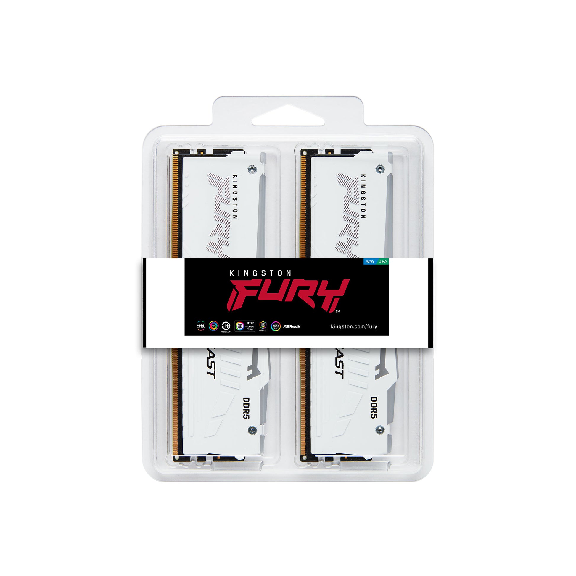 Kingston Technology FURY Beast RGB memory module 32 GB 2 x 16 GB DDR5 5600 MT/s