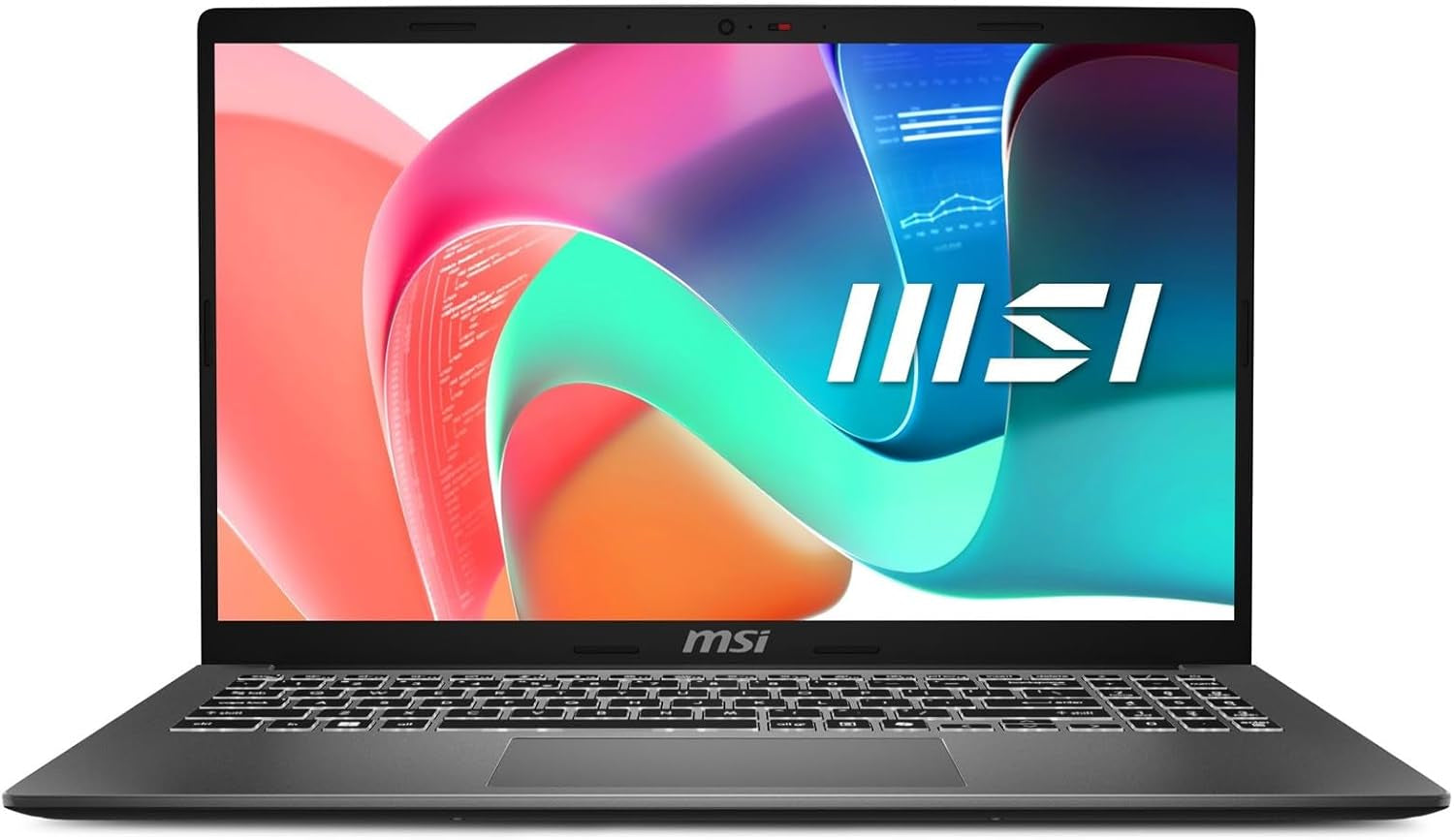 MSI Modern 15 F1MG-008US Intel Core 7 150U Laptop 15.6" Full HD 16 GB DDR4-SDRAM 1 TB SSD Wi-Fi 6E (802.11ax) Windows 11 Pro Gray