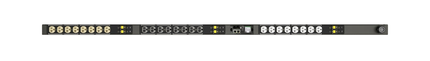 Vertiv MN05M4B1-24D203-3TL21A0A10-S power distribution unit (PDU) 24 AC outlet(s) Black