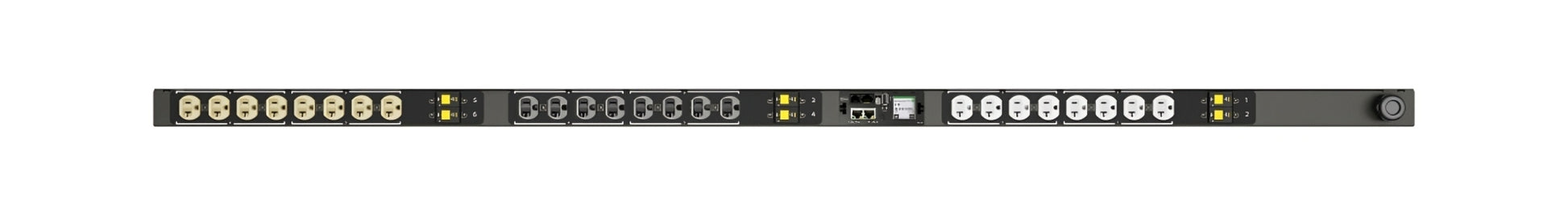 Vertiv MN05M4B1-24D203-3TL21A0A10-S power distribution unit (PDU) 24 AC outlet(s) Black