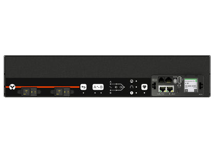 Vertiv Geist ANS5M2R6-12S203-3TL5TL5A011-D power distribution unit (PDU) 12 AC outlet(s) 0U Black