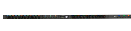 Vertiv DUS5MGB1-24CF17-2S02A9K00-S-A power distribution unit (PDU) 24 AC outlet(s) Black