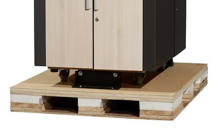 APC NetShelter CX 24U Freestanding rack Gray, Oak
