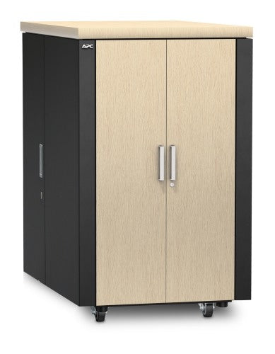 APC NetShelter CX 24U Freestanding rack Gray, Oak