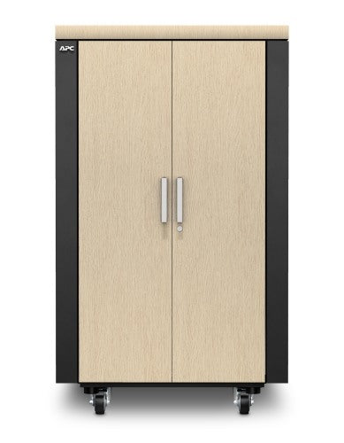 APC NetShelter CX 24U Freestanding rack Gray, Oak