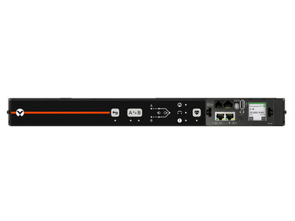 Vertiv Geist AUR5M1R5-06CF17-2C20C20A900-D power distribution unit (PDU) 6 AC outlet(s) 0U Black