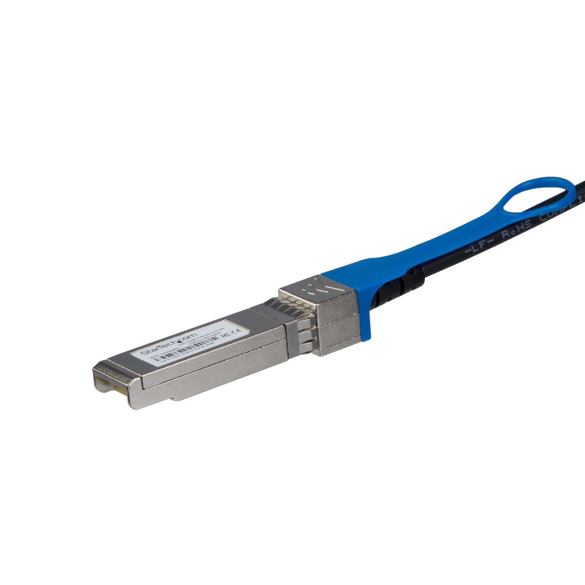 StarTech.com JD096CST InfiniBand/fibre optic cable 47.2" (1.2 m) SFP+ Black
