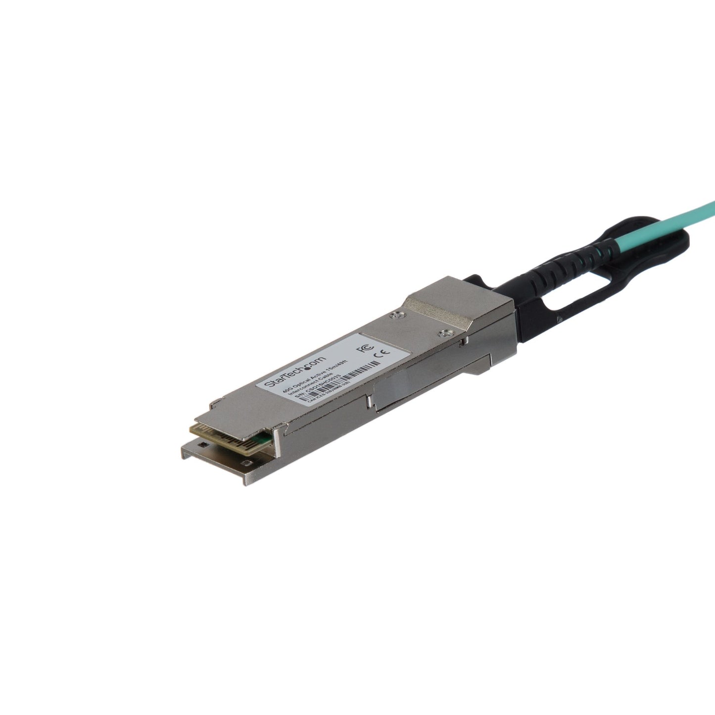 StarTech.com QSFP40GAO15M InfiniBand/fibre optic cable 590.6" (15 m) QSFP+ Black
