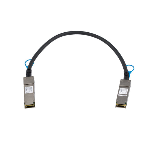 StarTech.com QSFP40GPC05M InfiniBand/fibre optic cable 19.7" (0.5 m) QSFP+ Black
