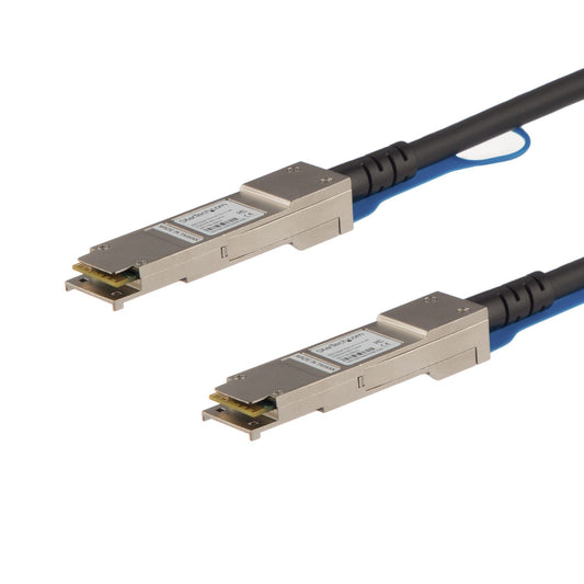 StarTech.com QSFPH40GCU3M InfiniBand/fibre optic cable 118.1" (3 m) QSFP+ Black