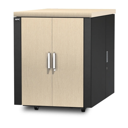 APC NetShelter CX 18U Freestanding rack Gray, Oak
