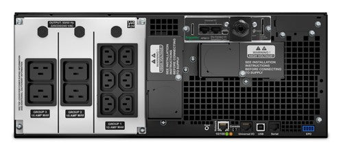 APC SRT6KRMXLIM uninterruptible power supply (UPS) Double-conversion (Online) 6 kVA 6000 W 13 AC outlet(s)