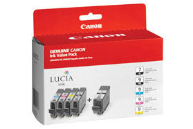 Canon PGI-9, PGI-7 ink cartridge 5 pc(s) Original Black, Cyan, Magenta, Yellow