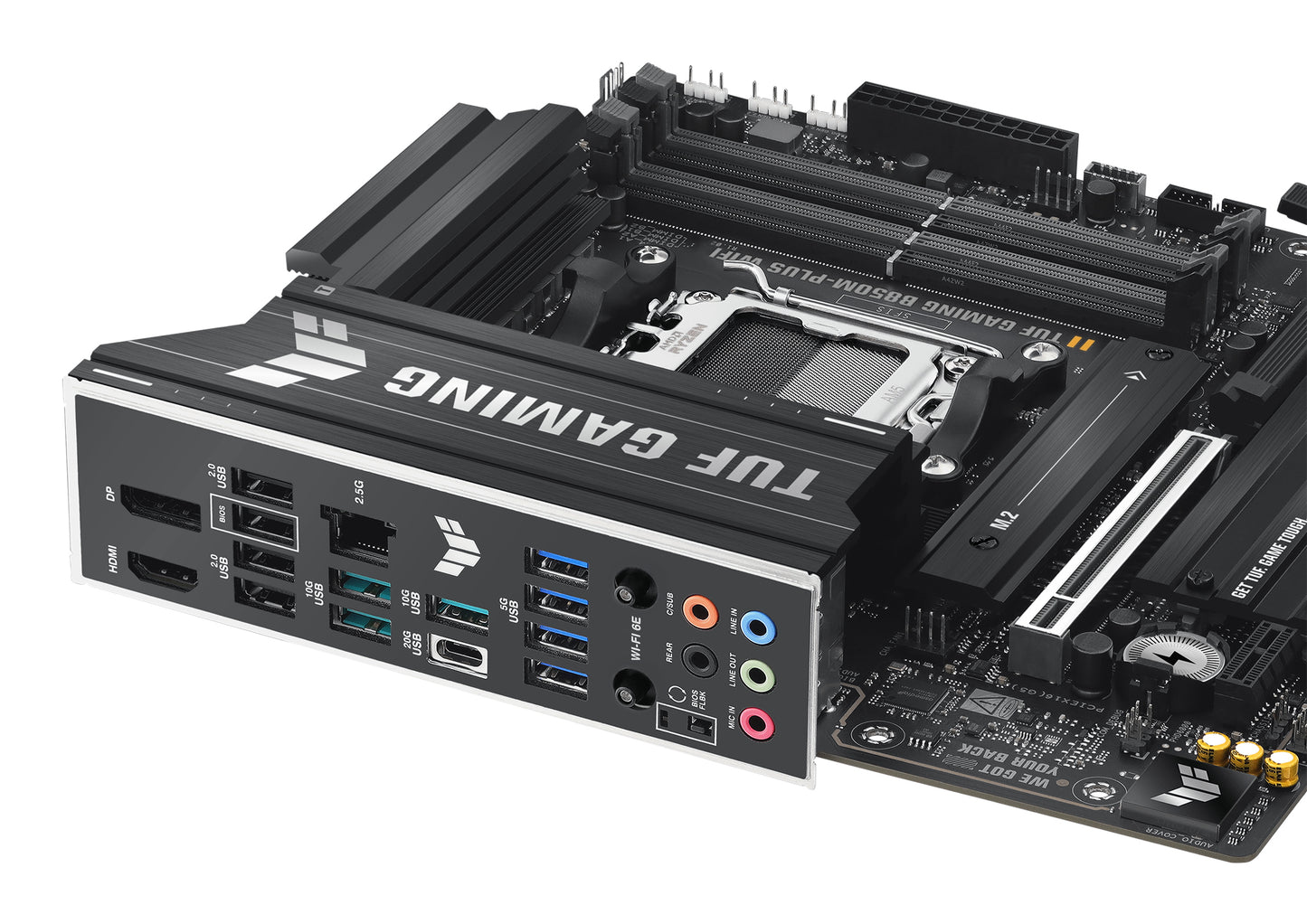 ASUS TUF GAMING B850M-PLUS WIFI AMD B850 Socket AM5 micro ATX