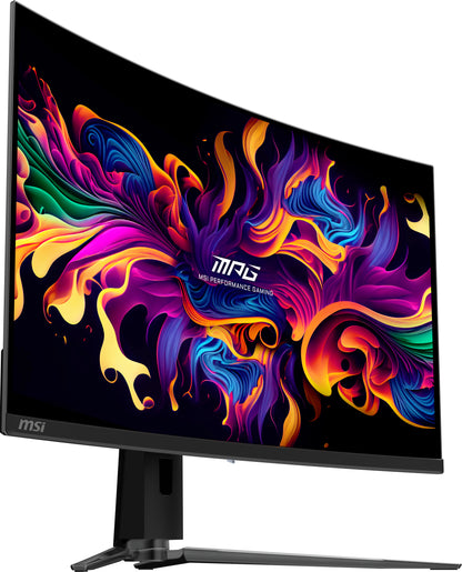 MSI MPG 321CURX QD-OLED computer monitor 31.5" 3840 x 2160 pixels 4K Ultra HD Black