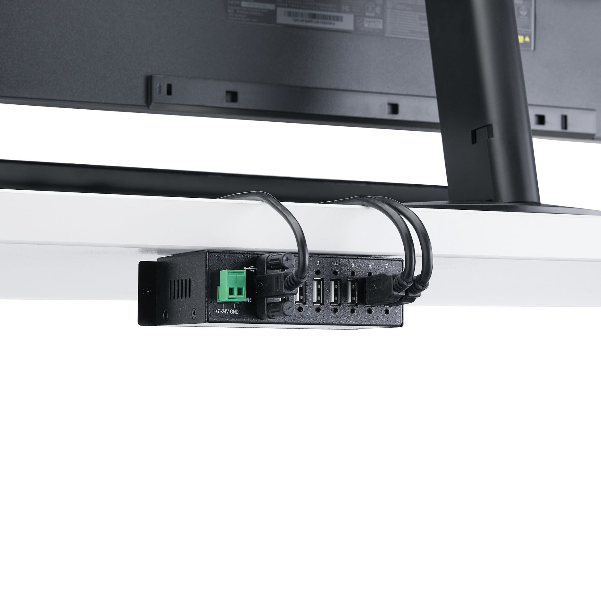 StarTech.com ST7200USBM interface hub USB 2.0 Type-B 480 Mbit/s Black