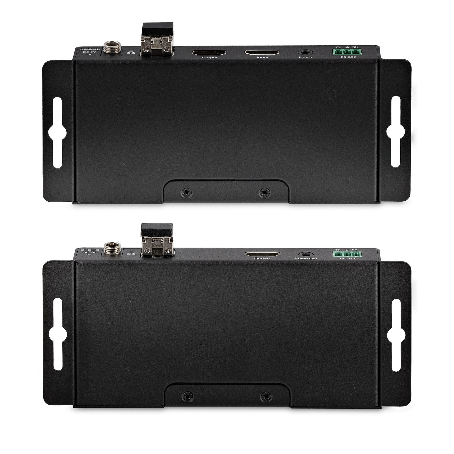 StarTech.com ST121HD20FXA2 AV extender AV transmitter & receiver Black