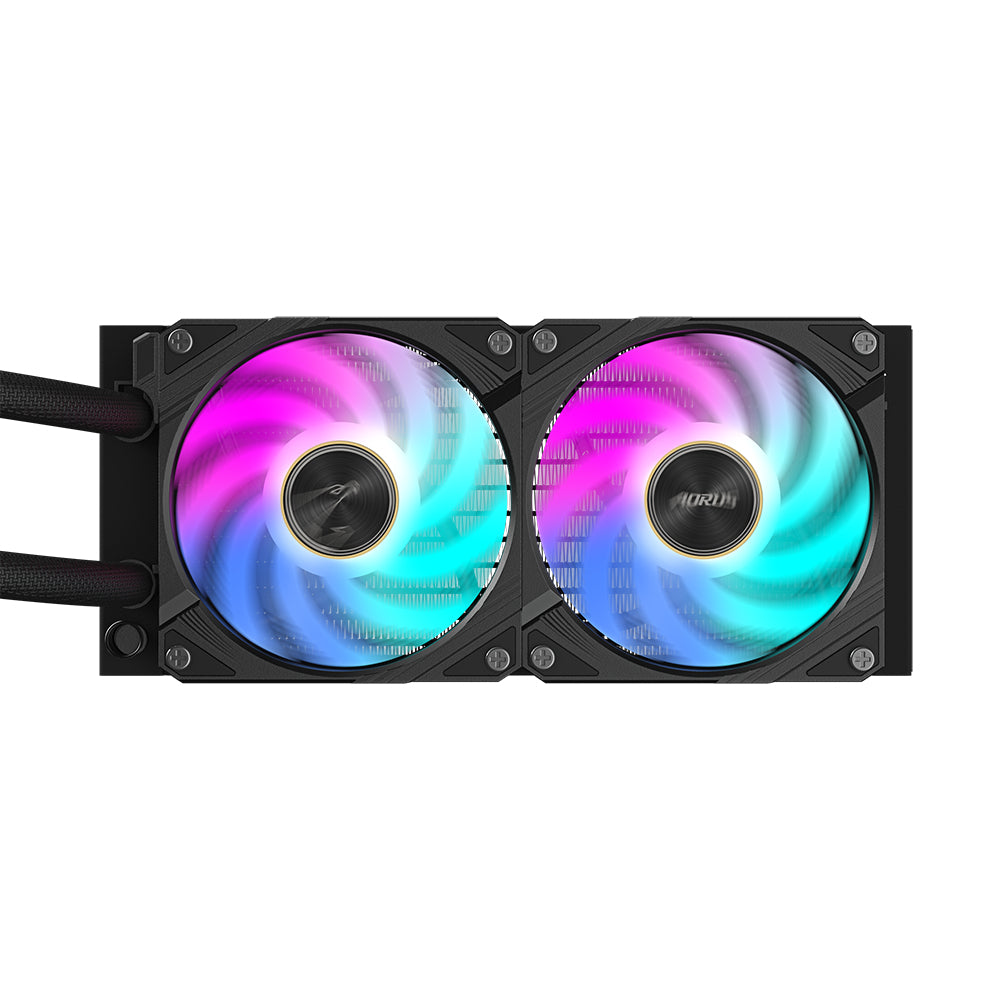 GIGABYTE AORUS WATERFORCE X II 240 Processor All-in-one liquid cooler 4.72" (12 cm) Black