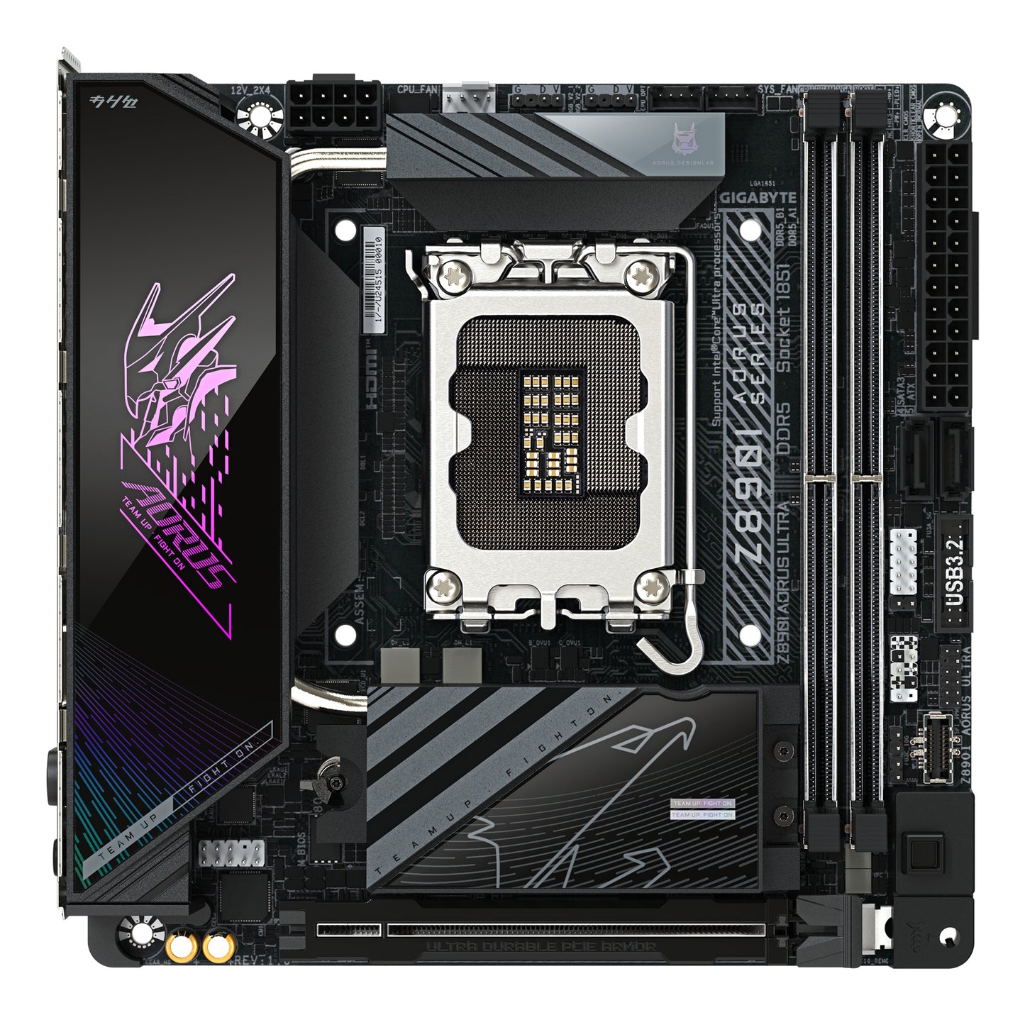 GIGABYTE Z890I AORUS ULTRA motherboard Intel Z890 LGA 1851 (Socket V1) mini ITX