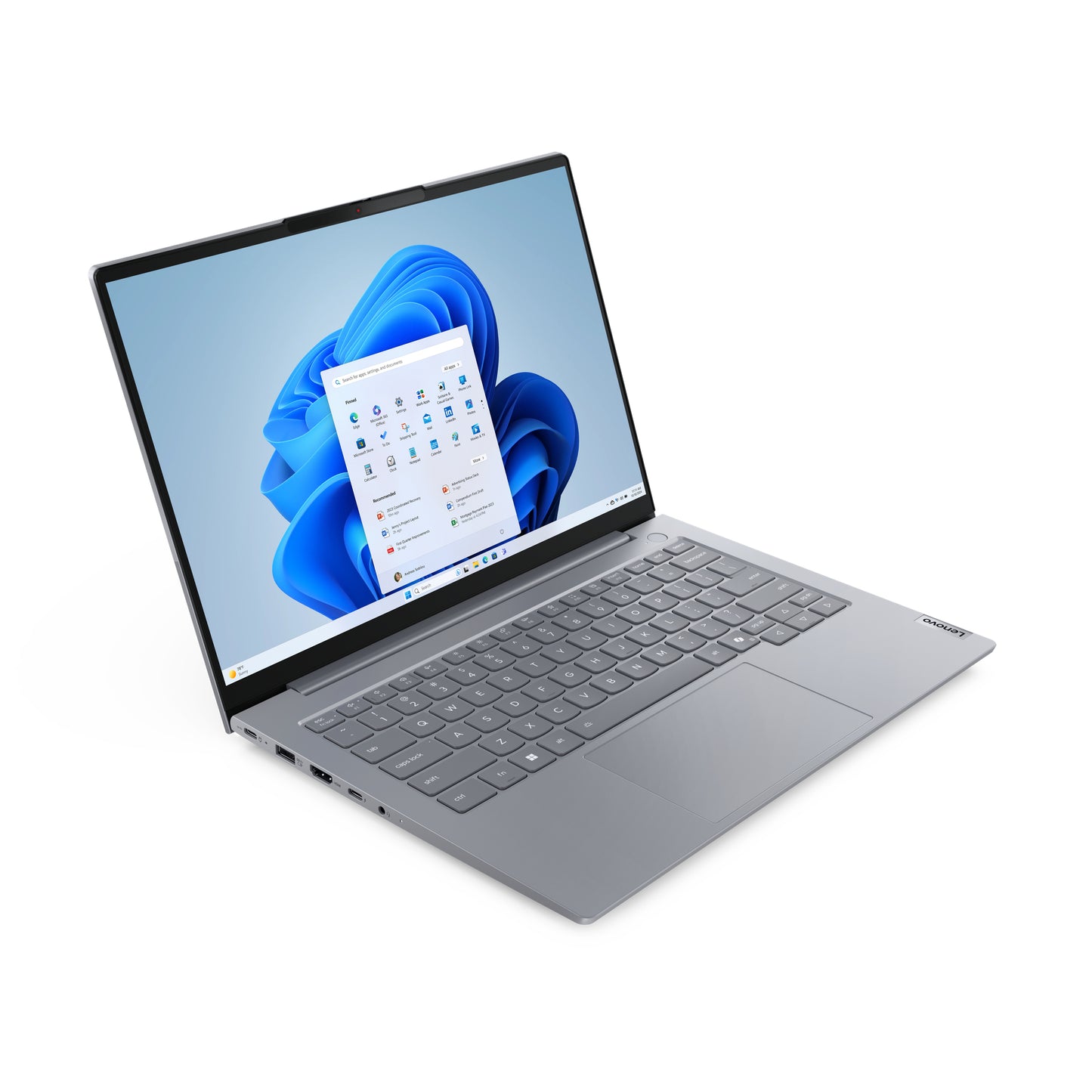 Lenovo ThinkBook 14 G8 IAL Intel Core Ultra 7 255H Laptop 14" Touchscreen WUXGA 16 GB DDR5-SDRAM 512 GB SSD Wi-Fi 6E (802.11ax) Windows 11 Pro Gray