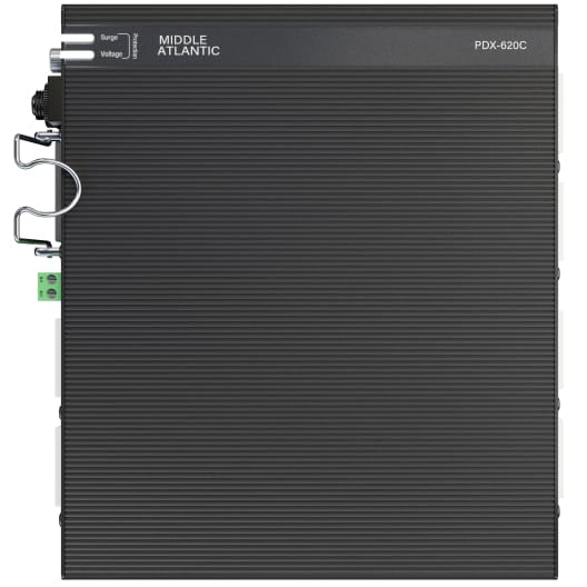 Middle Atlantic Products PDX-620C power distribution unit (PDU) 6 AC outlet(s) 0U Black, White