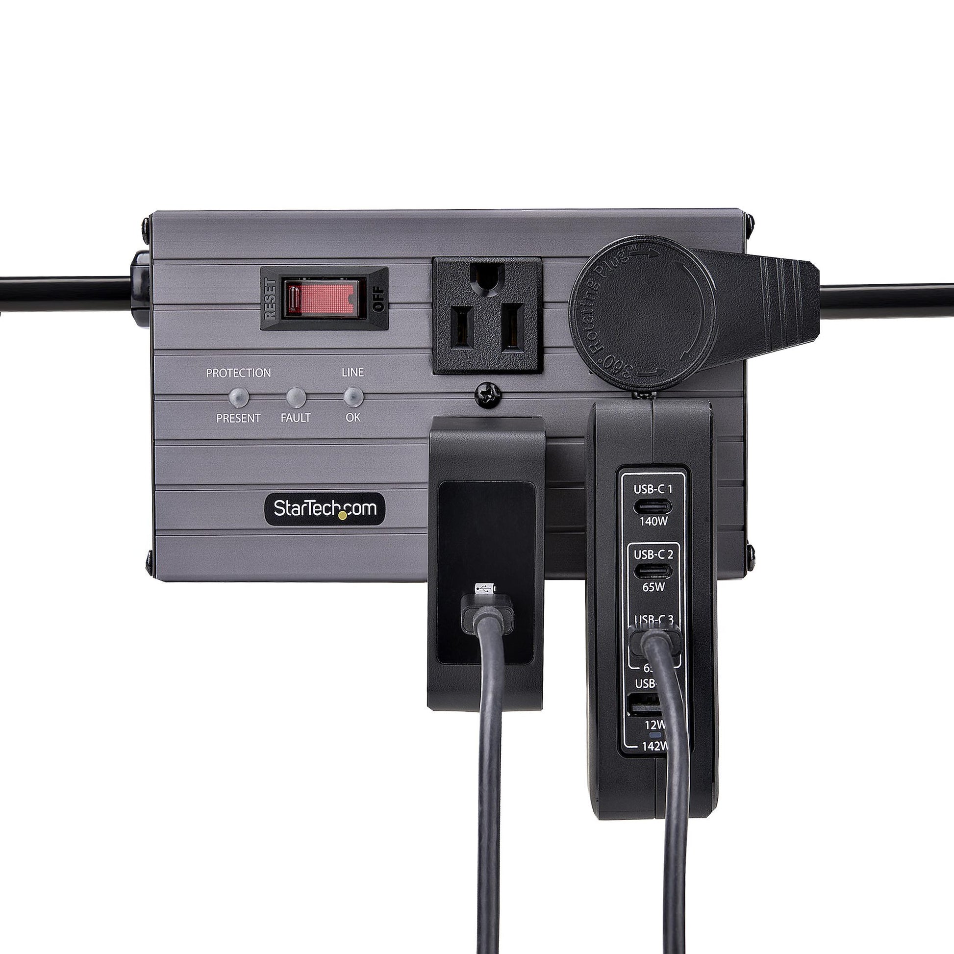 StarTech.com 3114GCU-WALL-CHARGER mobile device charger Universal Black AC Fast charging Indoor