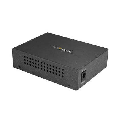 StarTech.com MCMGBSCSM10 network media converter 1000 Mbit/s 1310 nm Single-mode Black