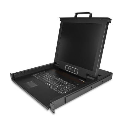 StarTech.com RKCONS1701 rack console 17" 1280 x 1024 pixels Steel 1U