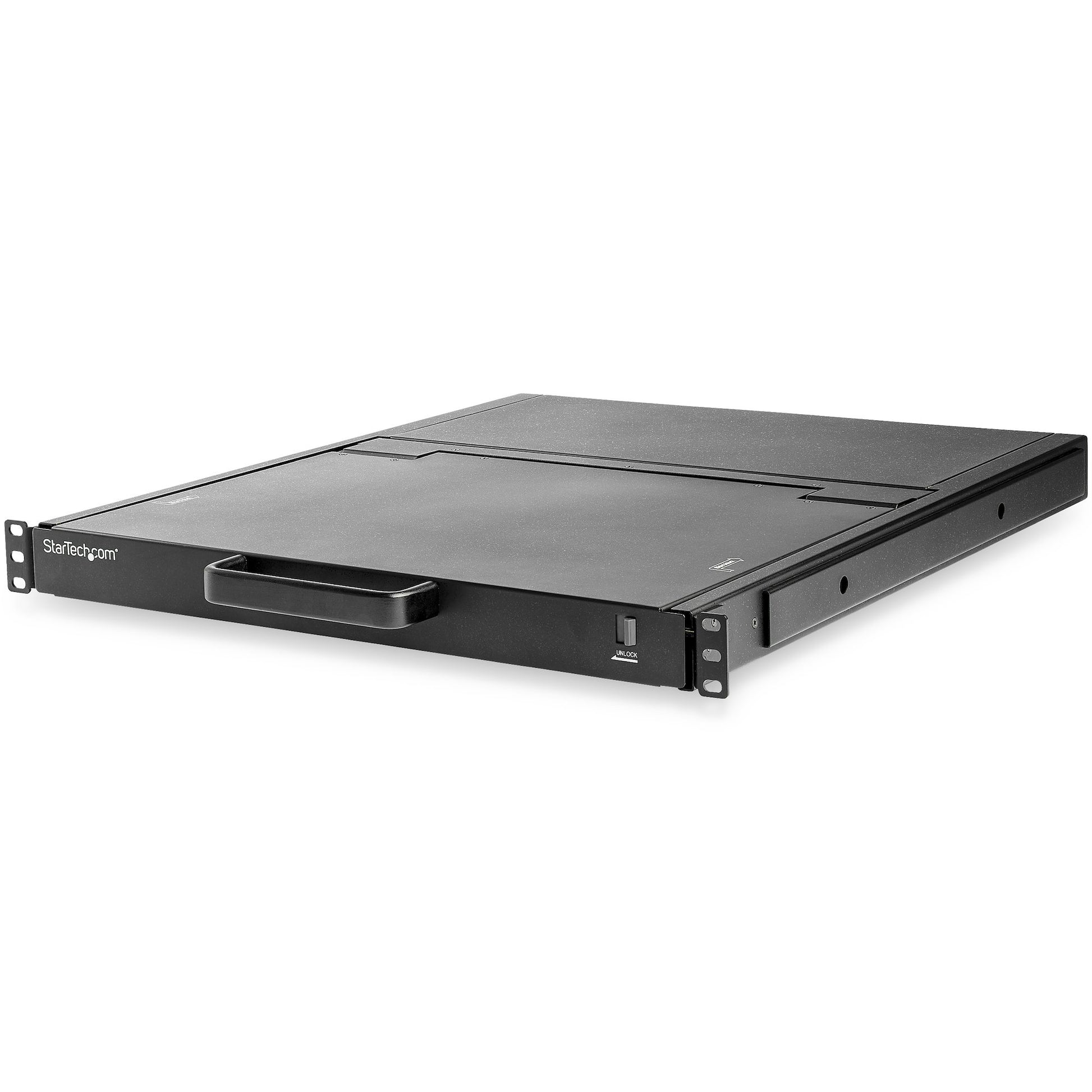StarTech.com RKCONS17HD rack console 17.3" 1920 x 1080 pixels Steel Black 1U