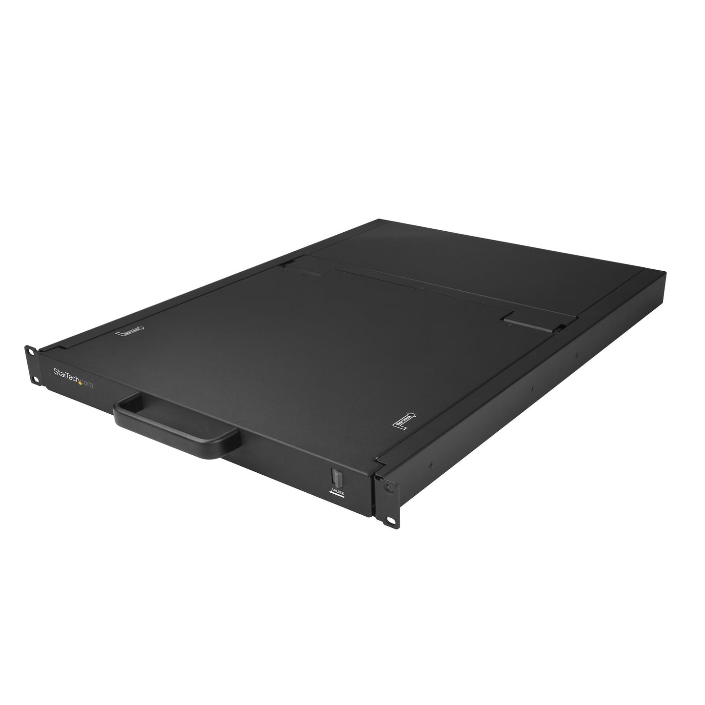 StarTech.com RKCONS1908K rack console 19" 1280 x 1024 pixels Steel Black 1U