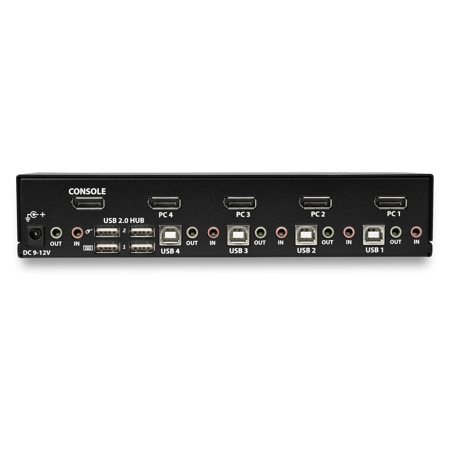 StarTech.com SV431DPUA2 KVM switch Rack mounting Black