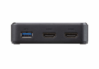 ATEN UH3233 laptop dock/port replicator Wired USB 3.2 Gen 1 (3.1 Gen 1) Type-C Black