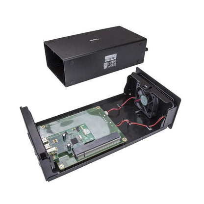 StarTech.com BNDTB1394B3 laptop dock/port replicator Wired Thunderbolt 3 Black