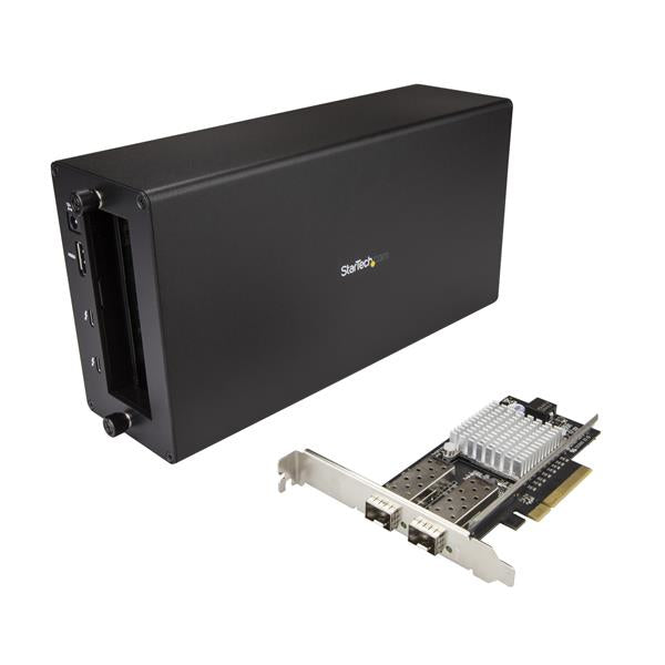 StarTech.com BNDTB210GSFP laptop dock/port replicator Wired Thunderbolt 3 Black