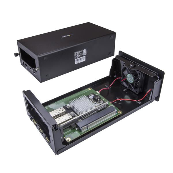 StarTech.com BNDTB210GSFP laptop dock/port replicator Wired Thunderbolt 3 Black