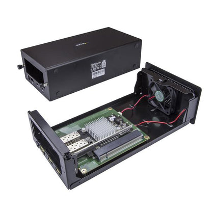 StarTech.com BNDTB210GSFP laptop dock/port replicator Wired Thunderbolt 3 Black