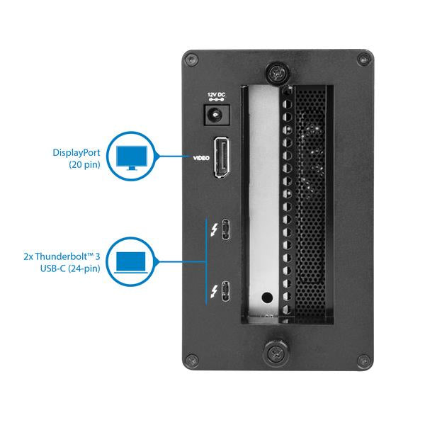 StarTech.com BNDTB4M2E1 laptop dock/port replicator Wired Thunderbolt 3 Black