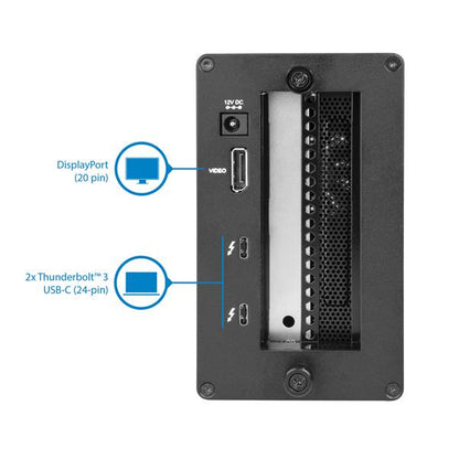 StarTech.com BNDTB4M2E1 laptop dock/port replicator Wired Thunderbolt 3 Black