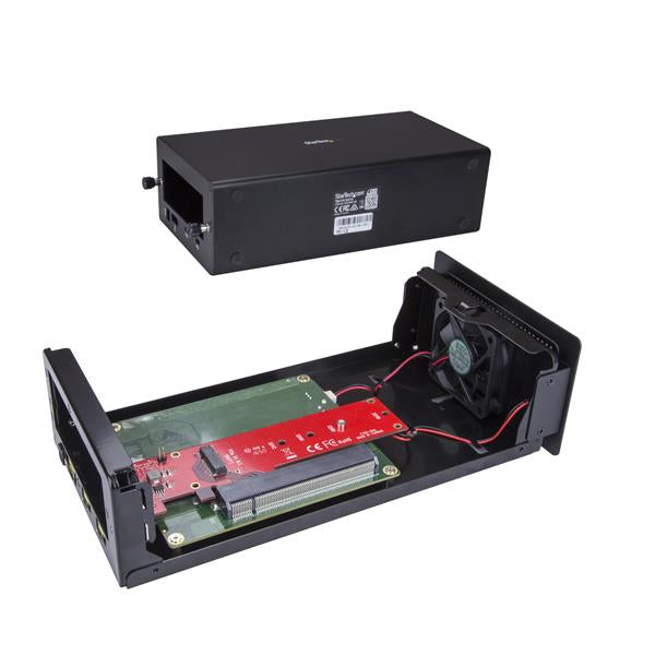 StarTech.com BNDTB4M2E1 laptop dock/port replicator Wired Thunderbolt 3 Black