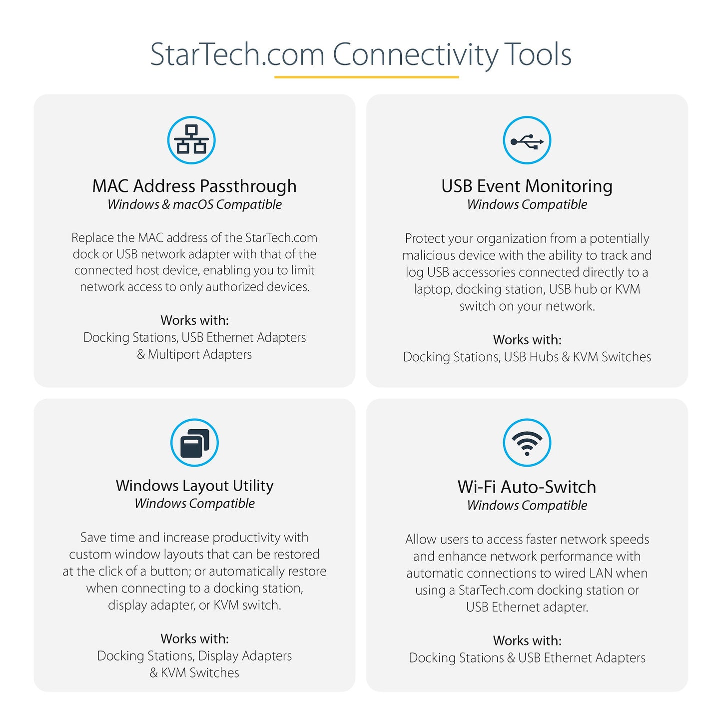 StarTech.com DKT30CHVSDPD laptop dock/port replicator Wired USB 3.2 Gen 1 (3.1 Gen 1) Type-C Gray