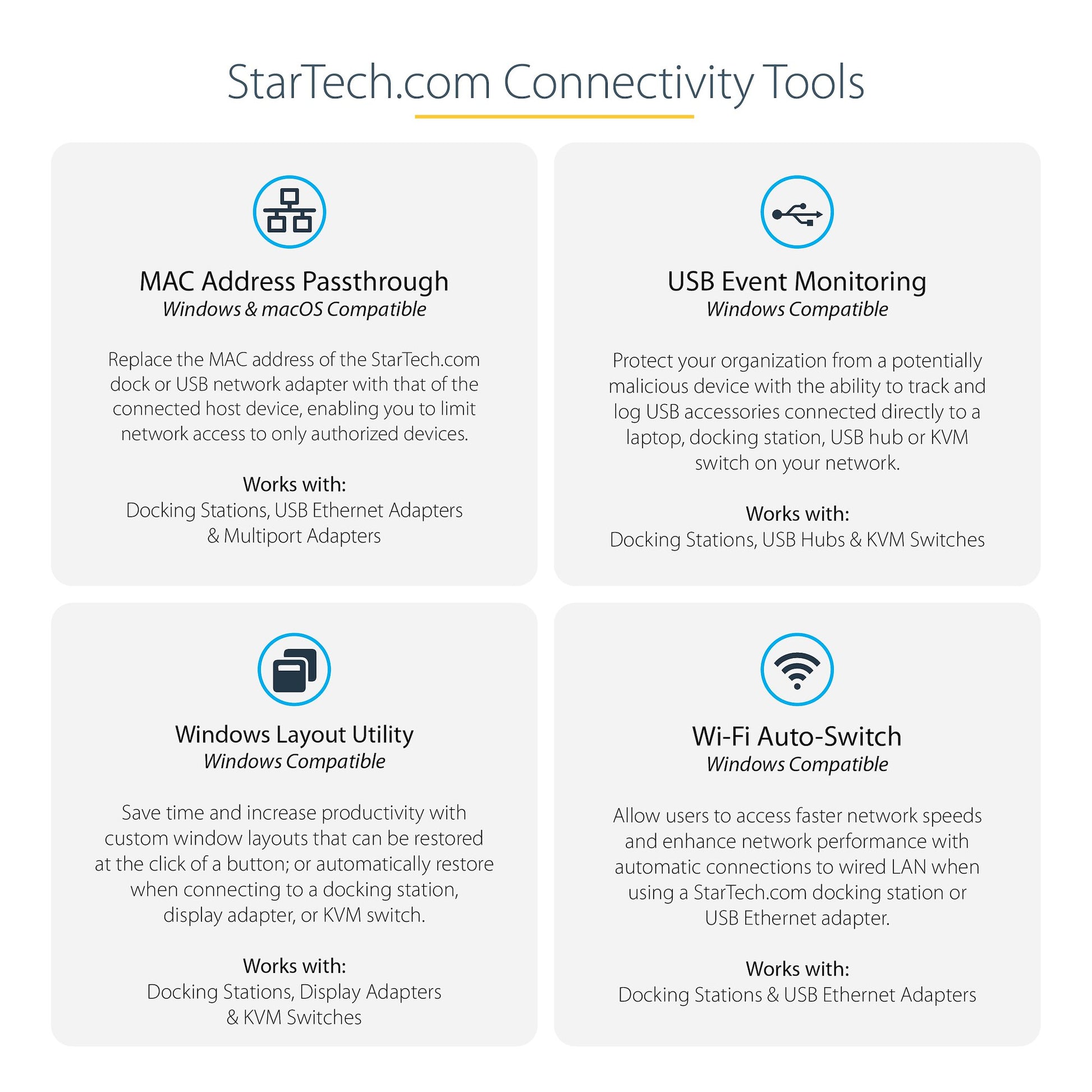StarTech.com DKT30CHVSDPD laptop dock/port replicator Wired USB 3.2 Gen 1 (3.1 Gen 1) Type-C Gray