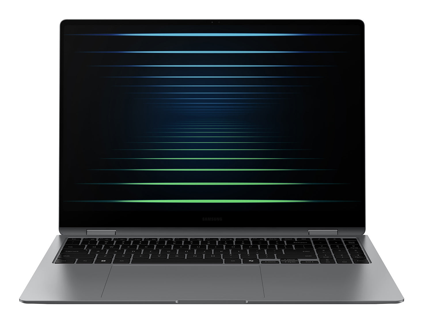 Samsung Galaxy Book5 Pro 360 Intel Core Ultra 7 256V Hybrid (2-in-1) 16" Touchscreen WQXGA+ 16 GB LPDDR5x-SDRAM 512 GB SSD Wi-Fi 7 (802.11be) Windows 11 Pro Gray