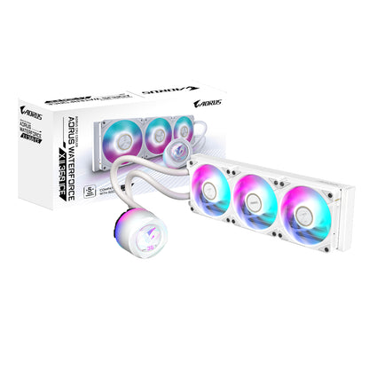 GIGABYTE AORUS WATERFORCE X II 360 ICE Processor All-in-one liquid cooler 4.72" (12 cm) White