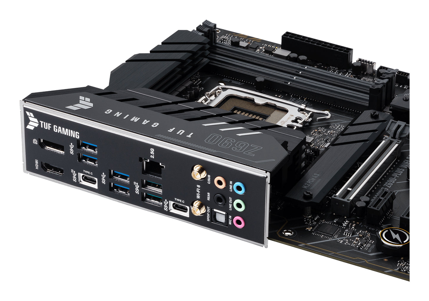 ASUS TUF GAMING Z690-PLUS WIFI D4 Intel Z690 LGA 1700 ATX