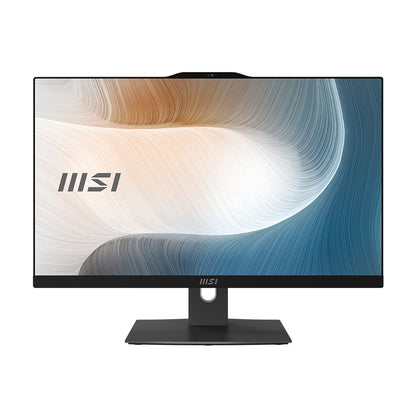 MSI Modern 1M-1096US Intel® Core™ i5 120U 23.8" 1920 x 1080 pixels Touchscreen All-in-One PC 16 GB DDR5-SDRAM 1 TB SSD Windows 11 Home Wi-Fi 6E (802.11ax) Black