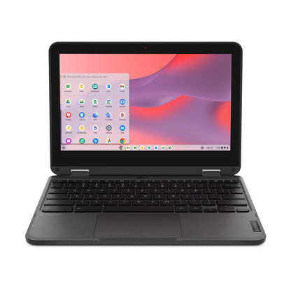 Lenovo 500e Chromebook Gen 4s Intel® N N100 11.6" Touchscreen HD 8 GB LPDDR5-SDRAM 64 GB eMMC Wi-Fi 6E (802.11ax) ChromeOS English Gray