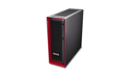 Lenovo ThinkStation P5 Intel Xeon W w5-2445 32 GB DDR5-SDRAM 512 GB SSD NVIDIA T400 Windows 11 Pro for Workstations Tower Workstation Black, Red