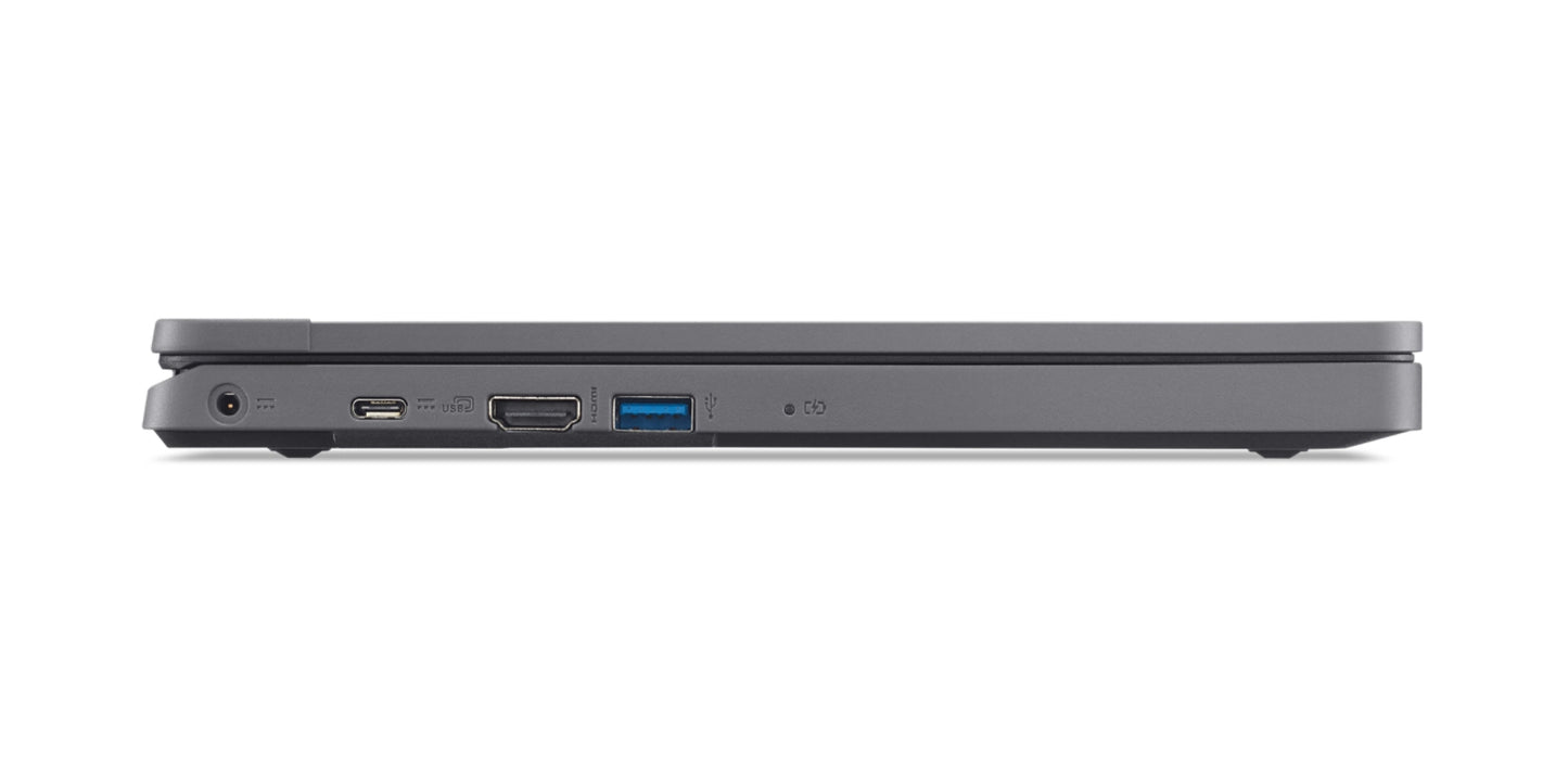 Acer TravelMate Spin B3 TMB311RN-33-C62J Intel® Celeron® N N100 Hybrid (2-in-1) 11.6" Touchscreen HD 8 GB LPDDR5-SDRAM 128 GB SSD Wi-Fi 6 (802.11ax) Windows 11 Pro Education Black